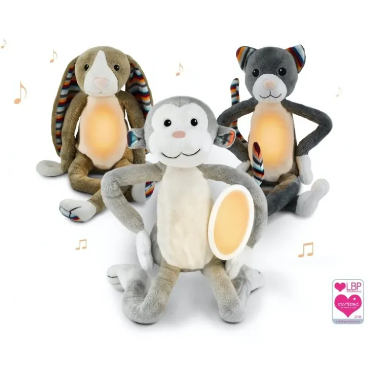 Peluche veilleuse musicale katie le chaton