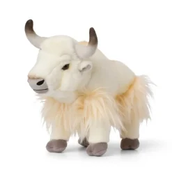 Peluche Yack crème WWF - 28 cm