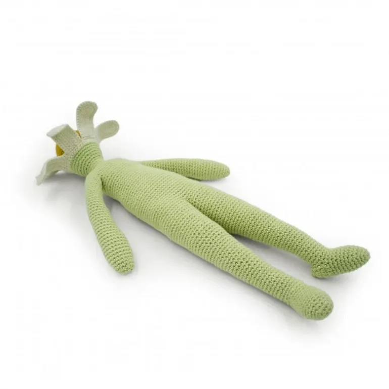 Poupée fleur Camille la camomille 100% coton bio taille M