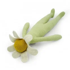Poupée fleur Camille la camomille 100% coton bio taille M