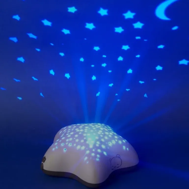 Projecteur d'étoiles musical "Dans les bois" rechargeable - Pabobo