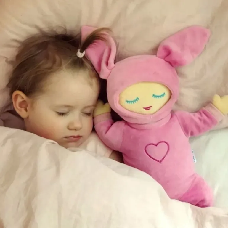 Pyjama pour poupée Lulla doll - lapin rose