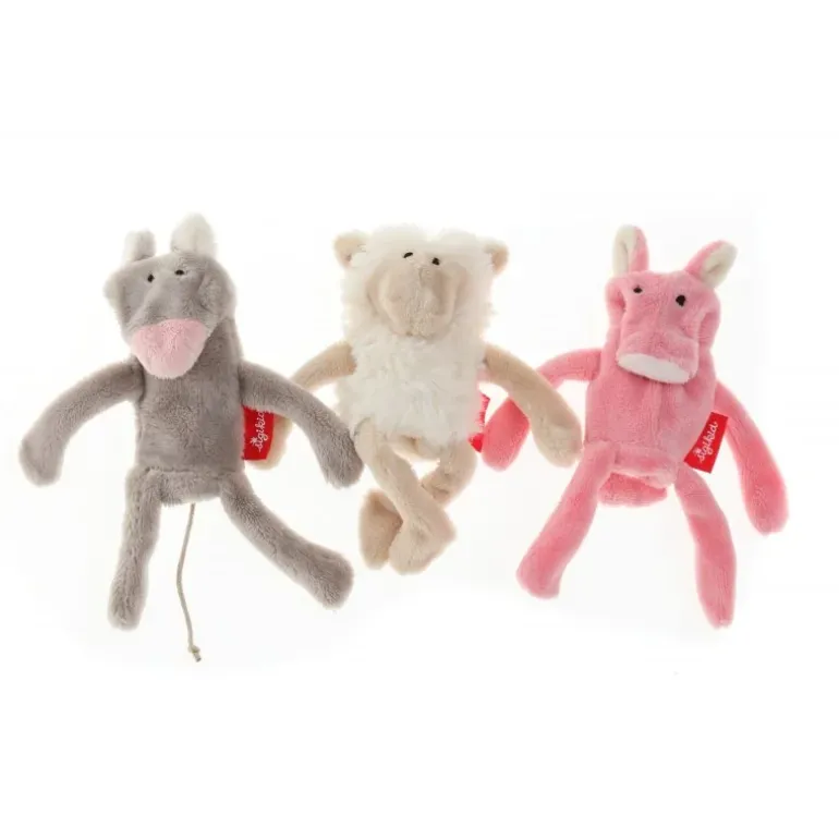 Set de marionnettes à doigts Les amis de la ferme