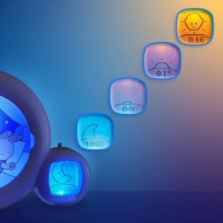 Veilleuse indicatrice de réveil Kid'Sleep Moon - Pabobo