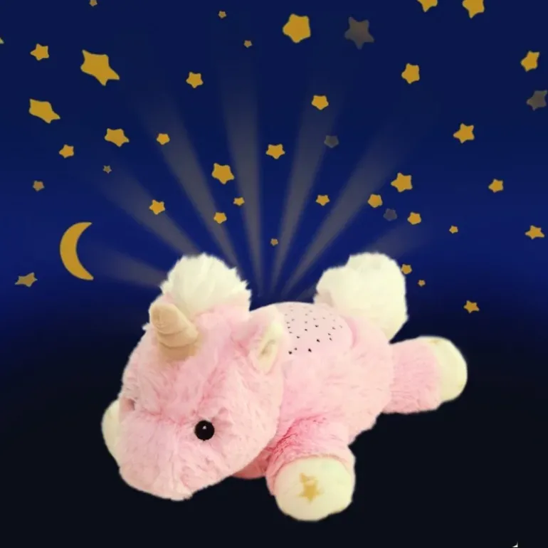 Veilleuse peluche Dream Buddies® - Ella la Licorne